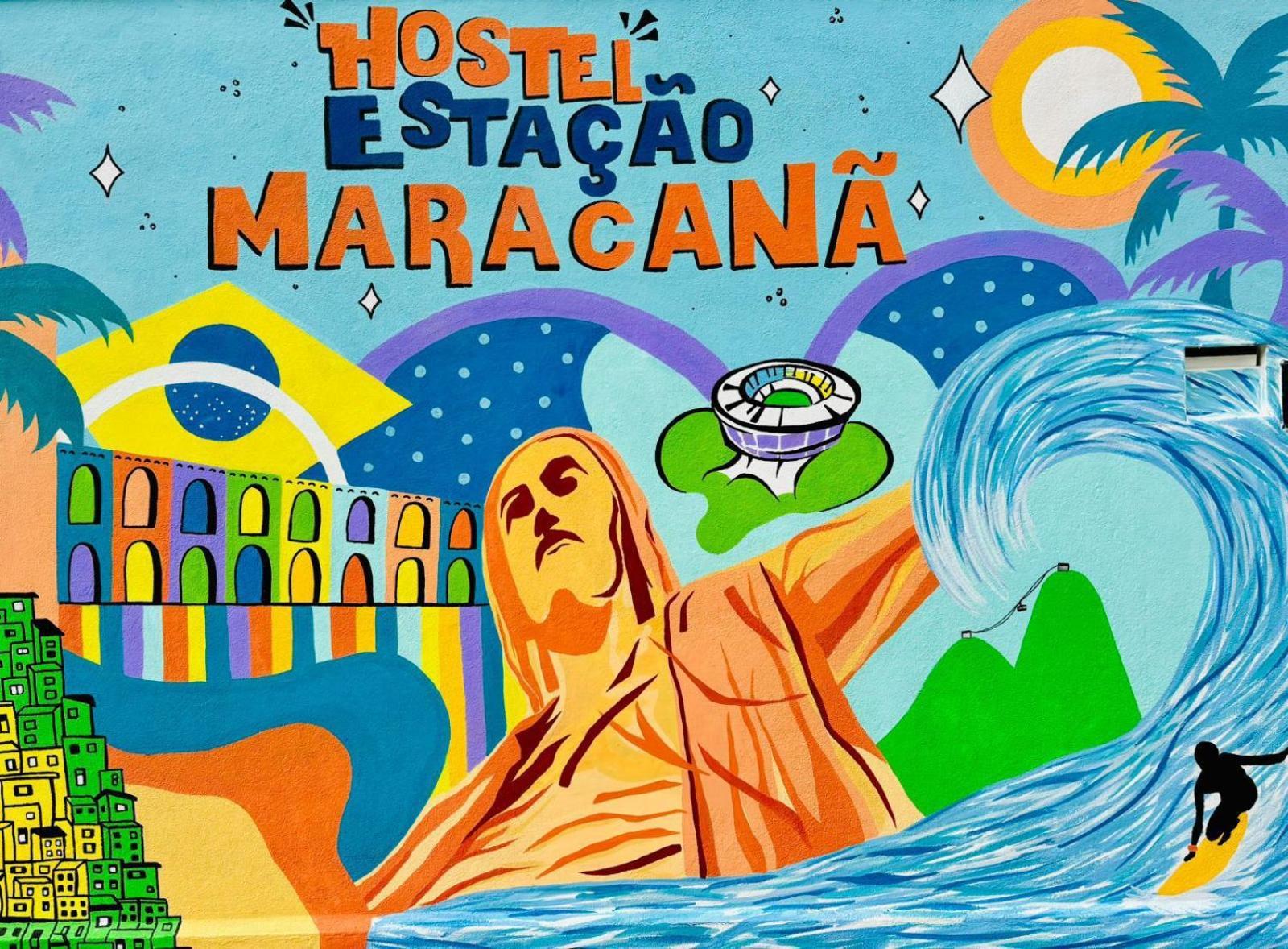Hostel Estacao Maracana Rio de Janeiro Exteriör bild